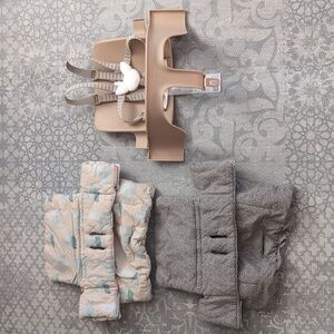 Stokke Tripp Trapp Baby Set With 5 Point Harness and 2 Cushions - Natural